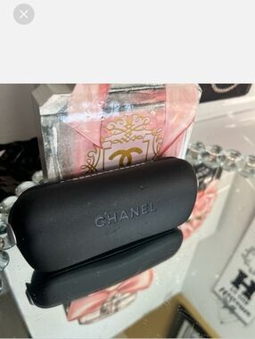 CHANEL Black Sunglass Case